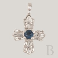 Γυναικείος σταυρός Κ18